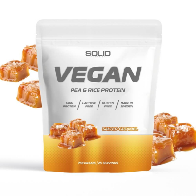 SOLID Nutrition Vegan, 750 g (Salted Caramel)