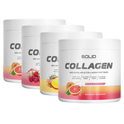 4 x SOLID Nutrition Collagen, 230 g
