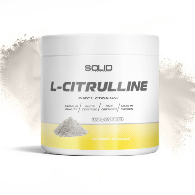 SOLID Nutrition L-Citrulline, 240 g