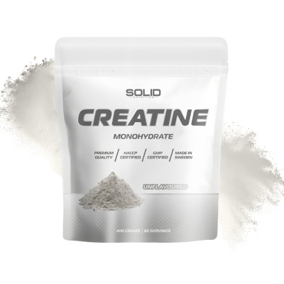 SOLID Nutrition Creatine Monohydrate, 400 g (Unflavoured)