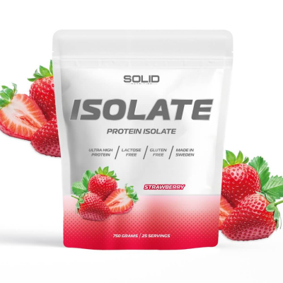 SOLID Nutrition Isolate, 750 g (Strawberry)