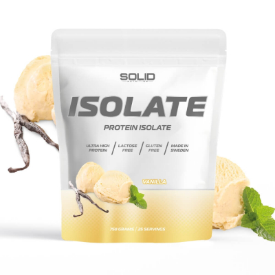 SOLID Nutrition Isolate, 750 g (Vanilla)
