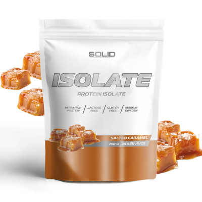 SOLID Nutrition Isolate, 750 g (Salted Caramel)