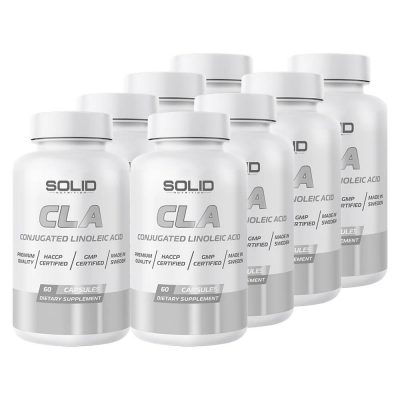 8 x SOLID Nutrition CLA, 60 caps