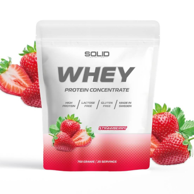 SOLID Nutrition Whey, 750 g (Strawberry)