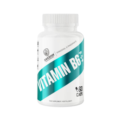 Swedish Supplements Vitamin B6 P-5-P, 60 caps