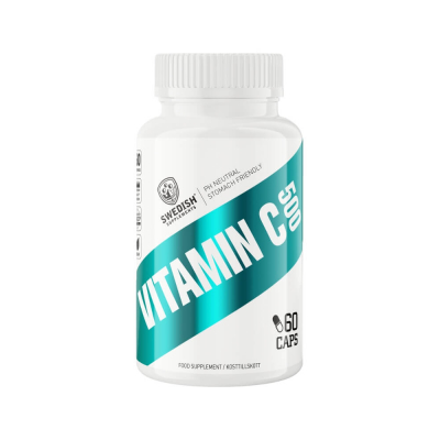 Swedish Supplements Vitamin C 500, 60 caps