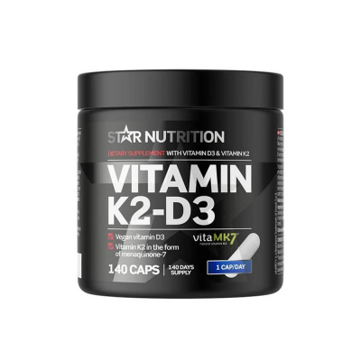 Star Nutrition Vitamin K2-D3, 140 caps