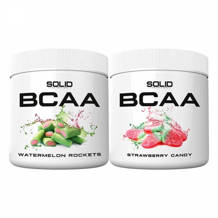 Köp 2 x SOLID BCAA, 300 g hos | Tillskottsbolaget.se Hitta den optimala träningsväskan hos Svenskt Kosttillskott