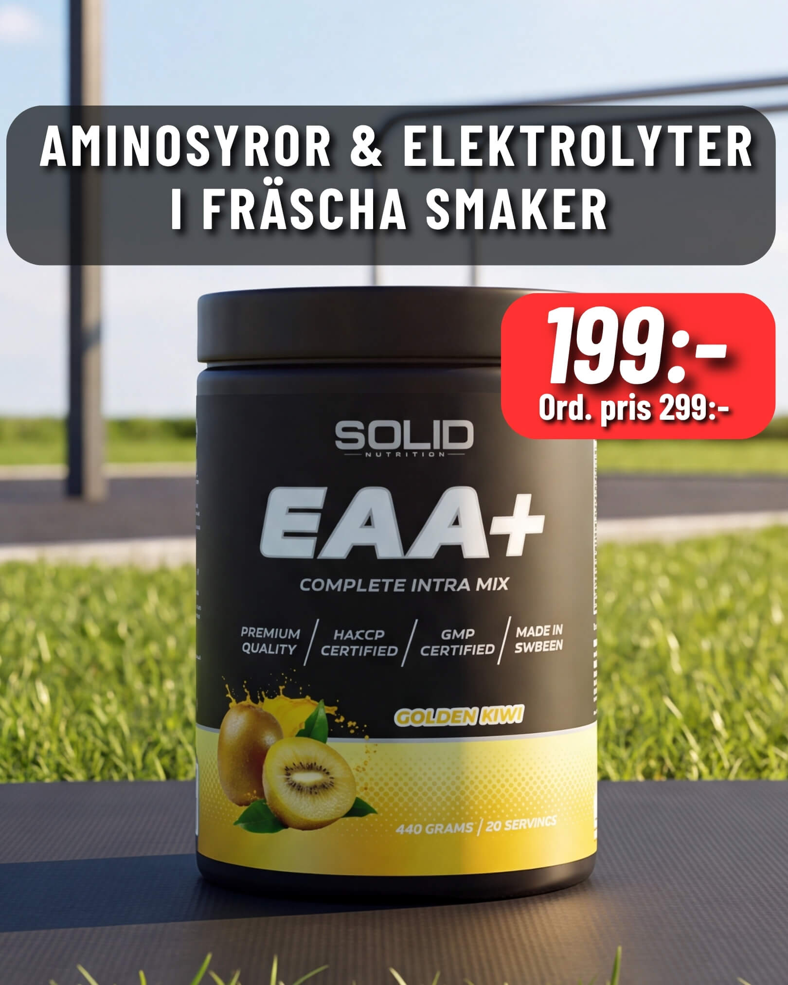 SOLID Nutrition Black Line EAA+