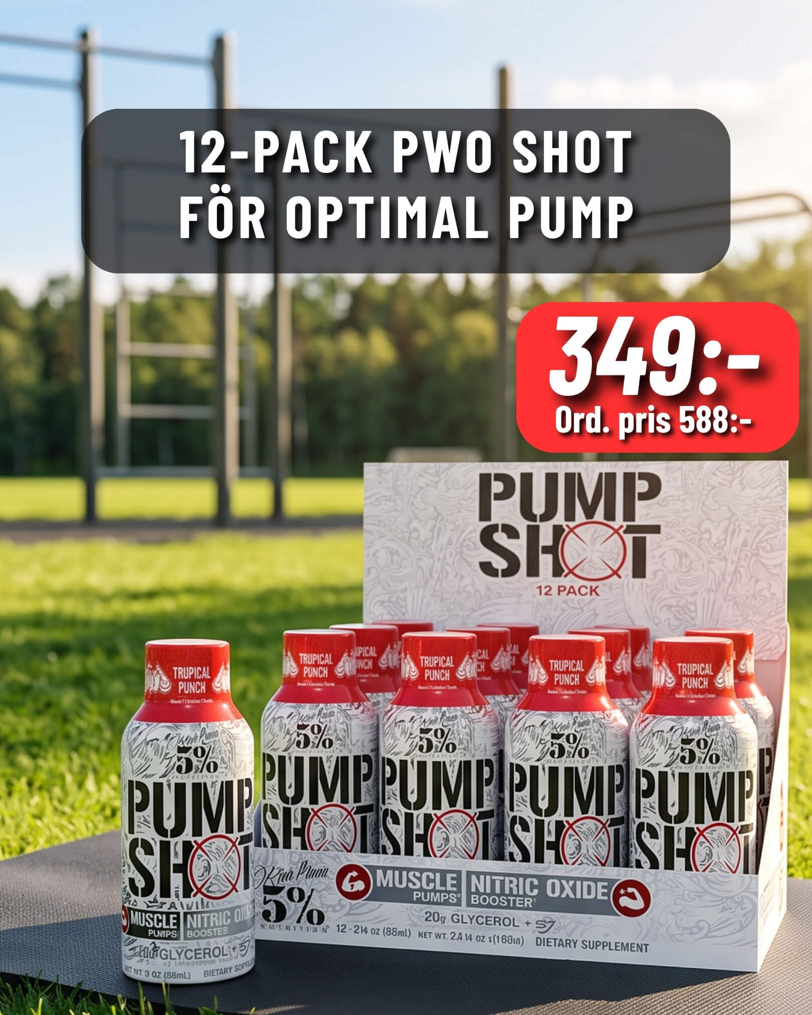 5% Nutrition Pump Shot