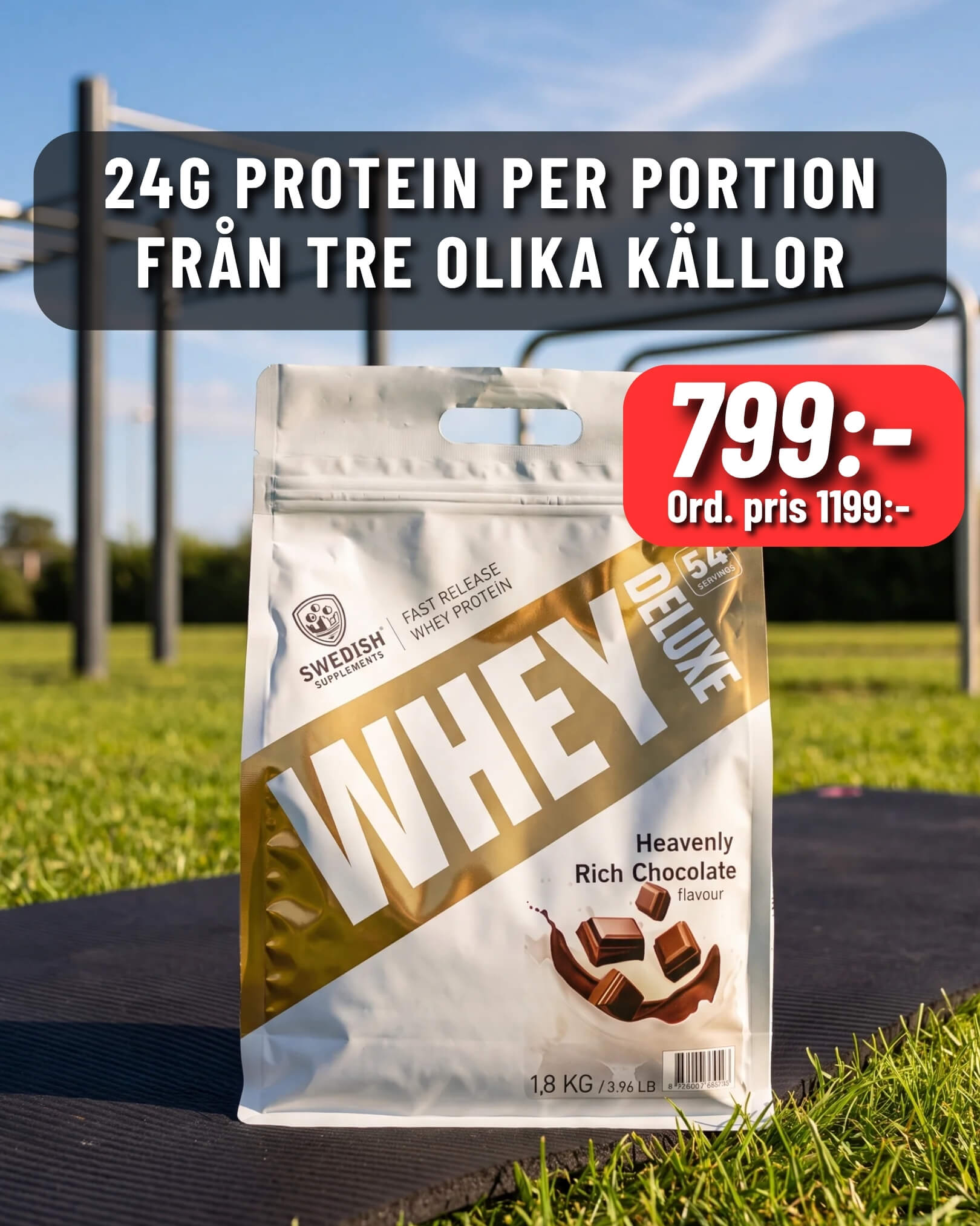 Swedish Supplements Whey Deluxe