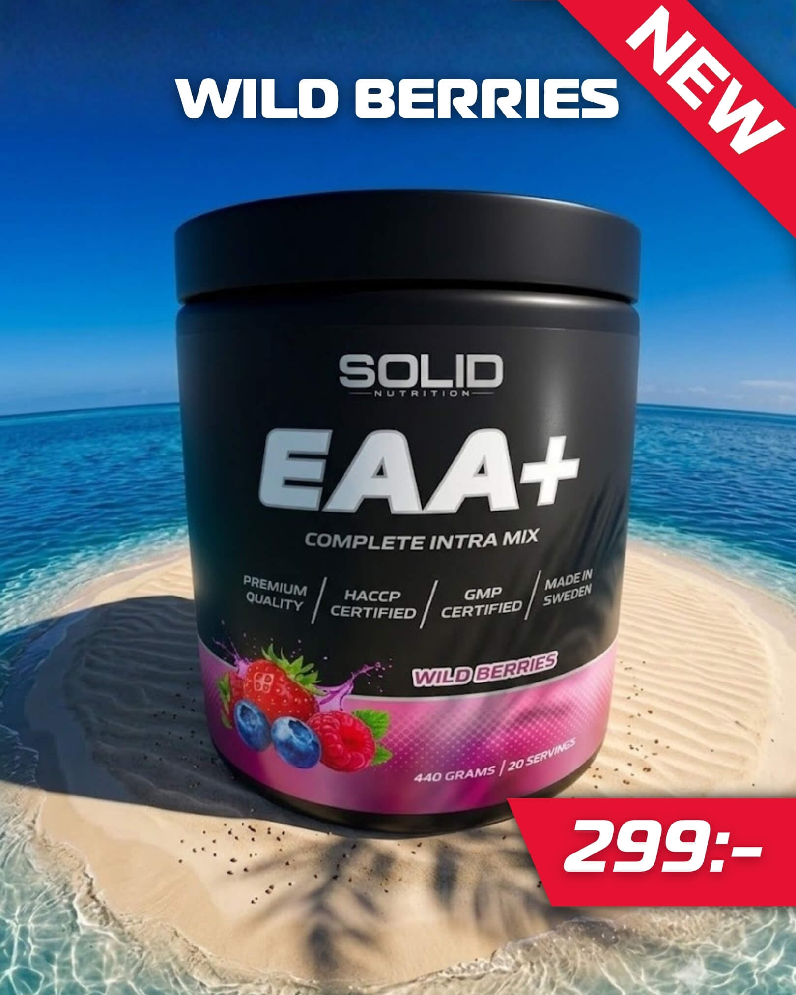 SOLID Nutrition Black Line EAA