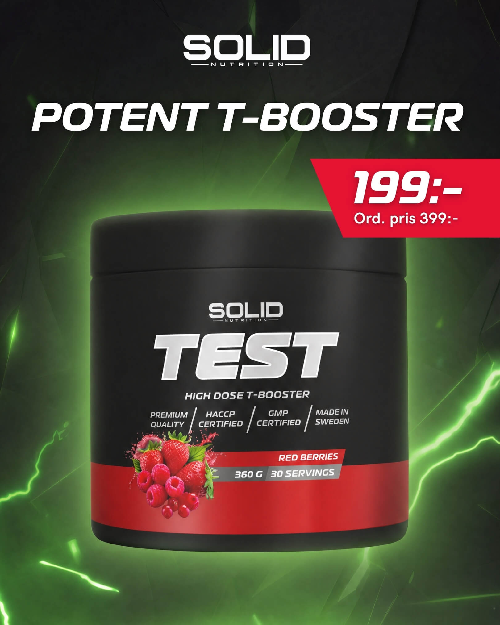SOLID Nutrition Black Line Test