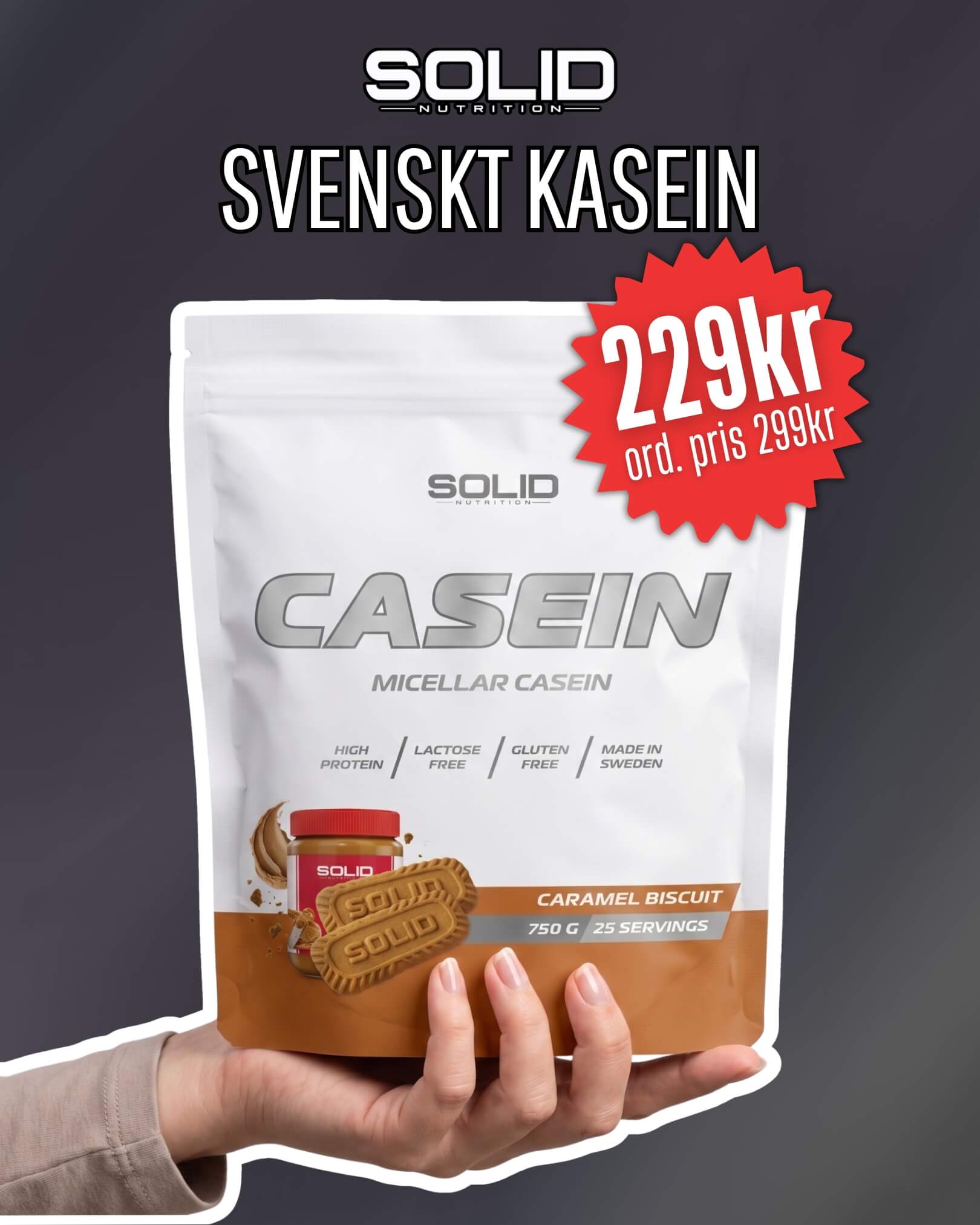 SOLID Nutrition Casein