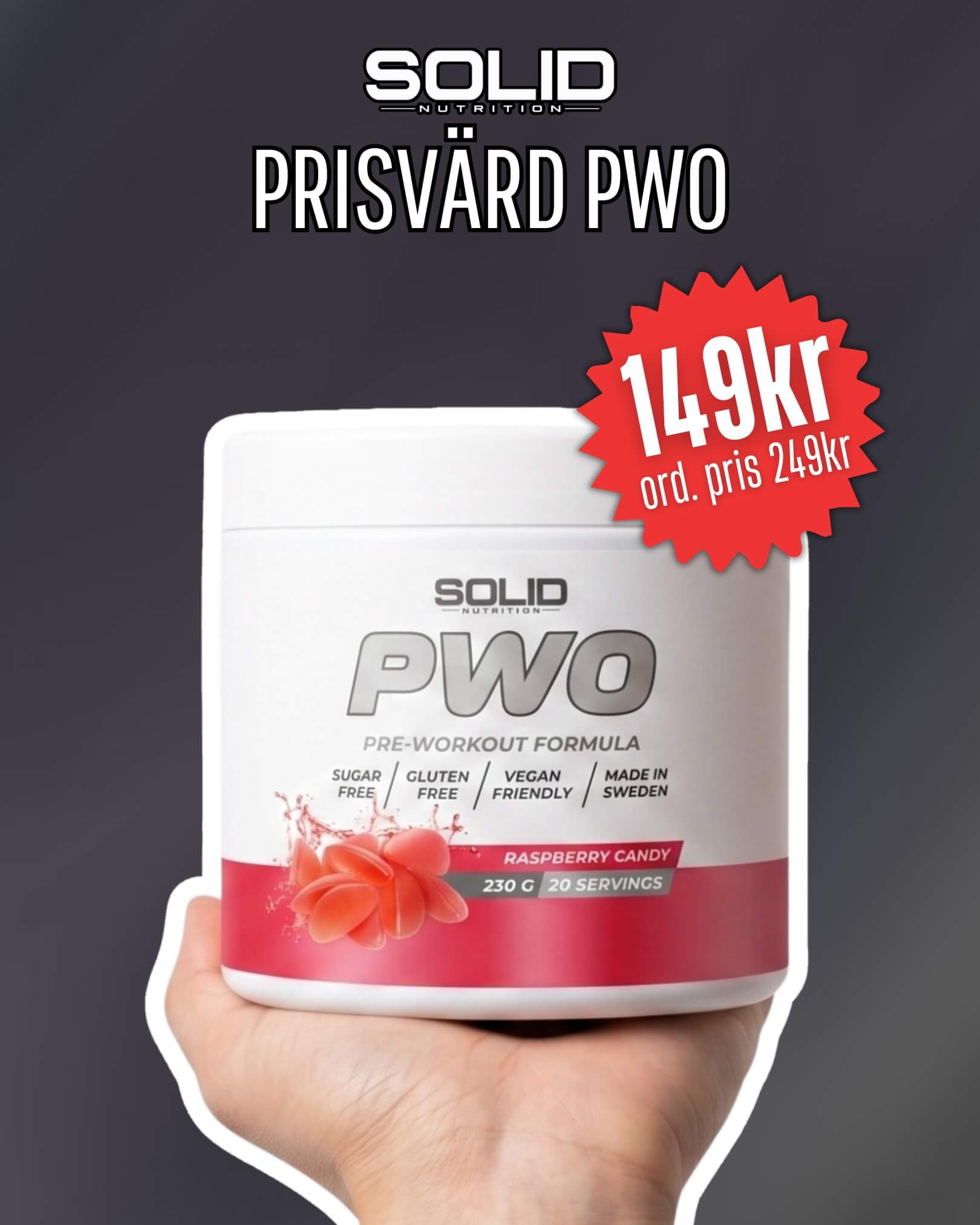 SOLID Nutrition PWO