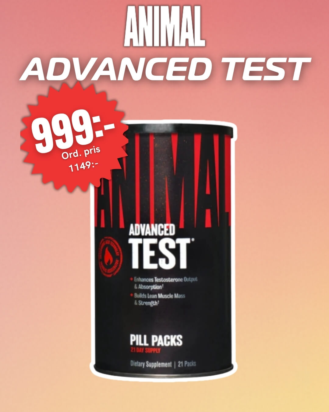 Universal Nutrition Animal Test