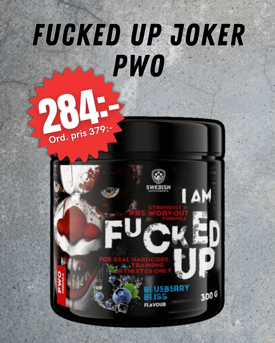 Swedish Supplements Fucked Up Joker PWO