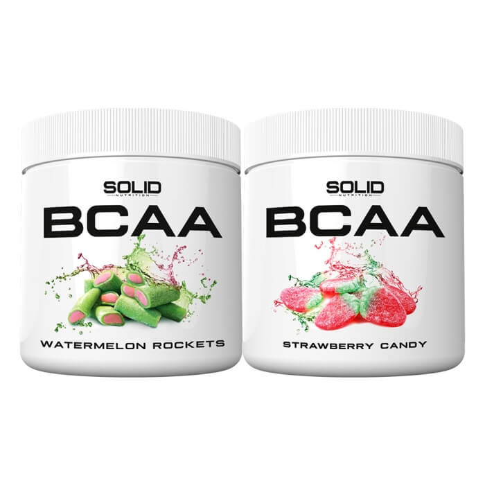 2 x SOLID Nutrition BCAA, 300 g i gruppen Kosttillskott & Livsmedel / Aminosyror / BCAA hos Tillskottsbolaget (2SOLIDBCAA)