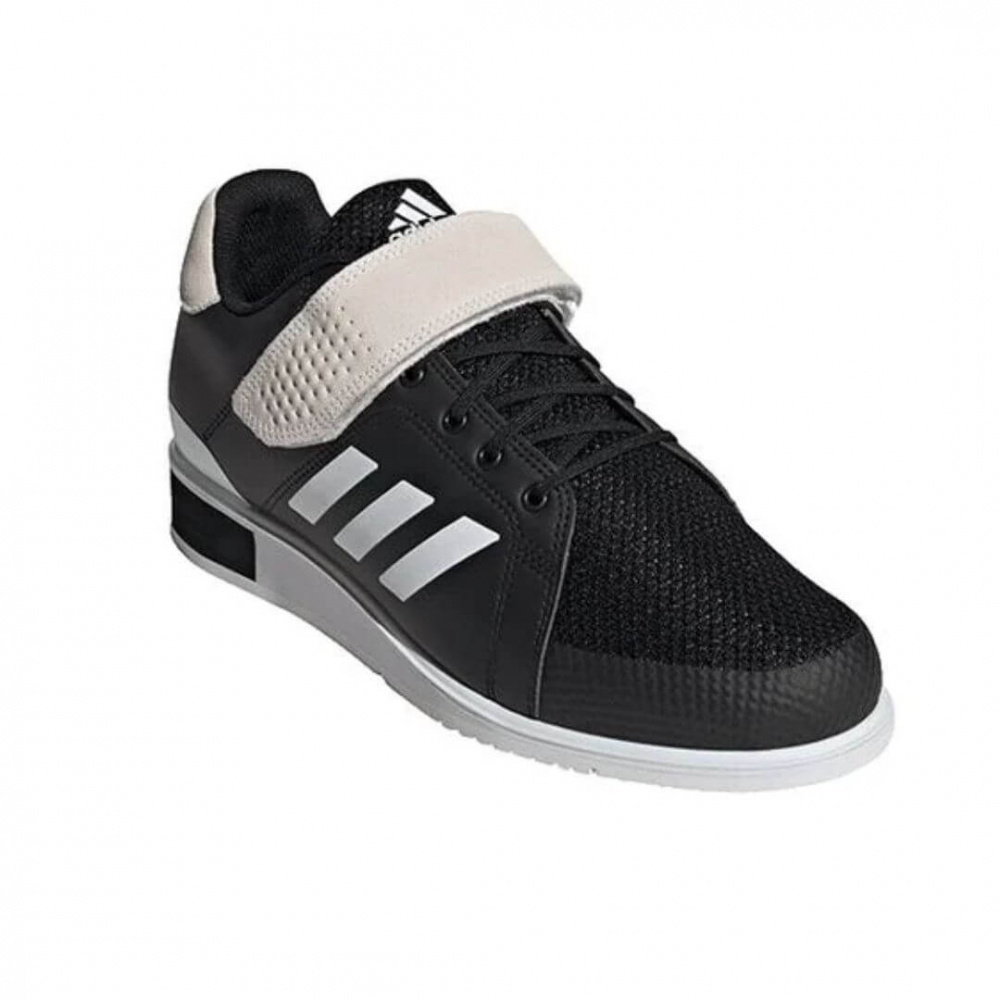 Adidas Power Perfect 3, black/white i gruppen Trningstillbehr / Lyftarskor hos Tillskottsbolaget (ADIDAS8694)
