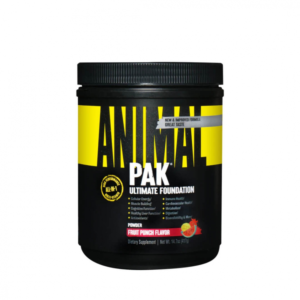 Universal Nutrition Animal Pak Powder, 44 scoops i gruppen Kosttillskott & Livsmedel / Vitaminer / Multivitamin hos Tillskottsbolaget (ANIMAL9543)
