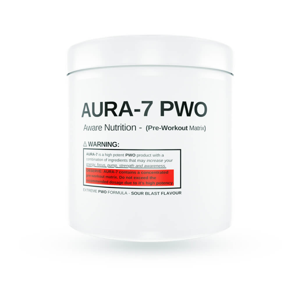 Aware Nutrition Aura-7 PWO, 400 g i gruppen Kosttillskott & Livsmedel / Prestationshjare / Pre-Workout / PWO hos Tillskottsbolaget (AWARE7599)
