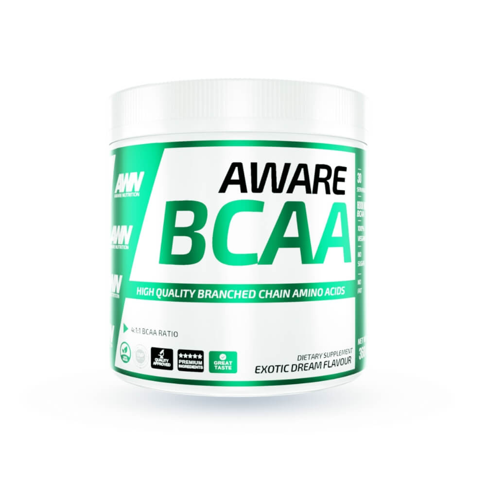 Aware Nutrition BCAA, 330 g i gruppen Kosttillskott & Livsmedel / Aminosyror / BCAA hos Tillskottsbolaget (AWARE8532)