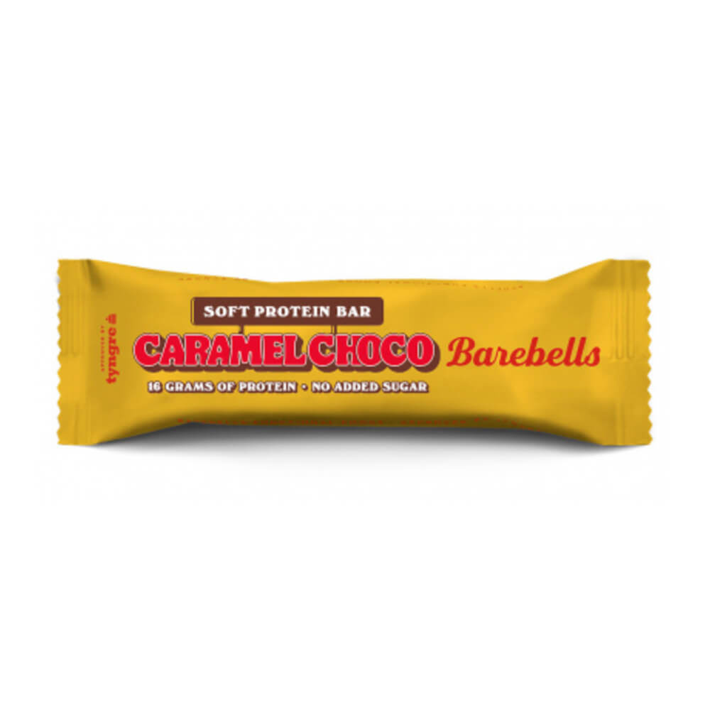 Barebells Proteinbar, 55 g (Caramel Choco) i gruppen Bars / Proteinbars hos Tillskottsbolaget (BAREBELLS1CCL12C-13)