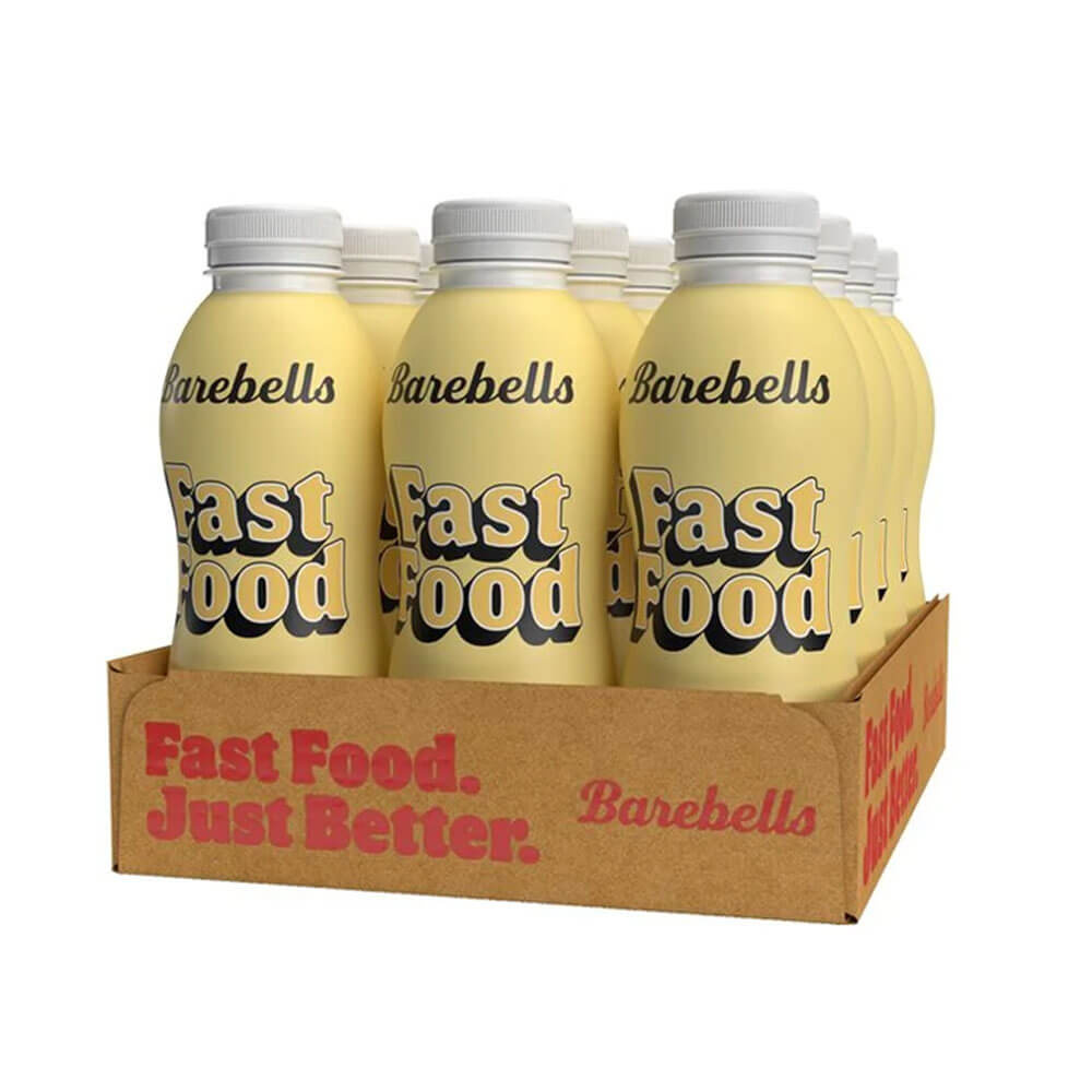 12 x Barebells Fast Food, 500 ml (Vanilla) i gruppen Tema / Svenskt kosttillskott hos Tillskottsbolaget (BAREBELLS8675)