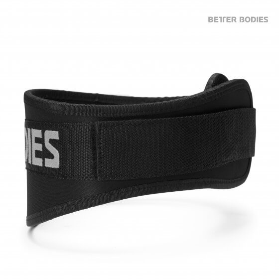 Better Bodies Basic Gym Belt, black i gruppen Trningstillbehr / Trningsblten hos Tillskottsbolaget (BBASIC003)