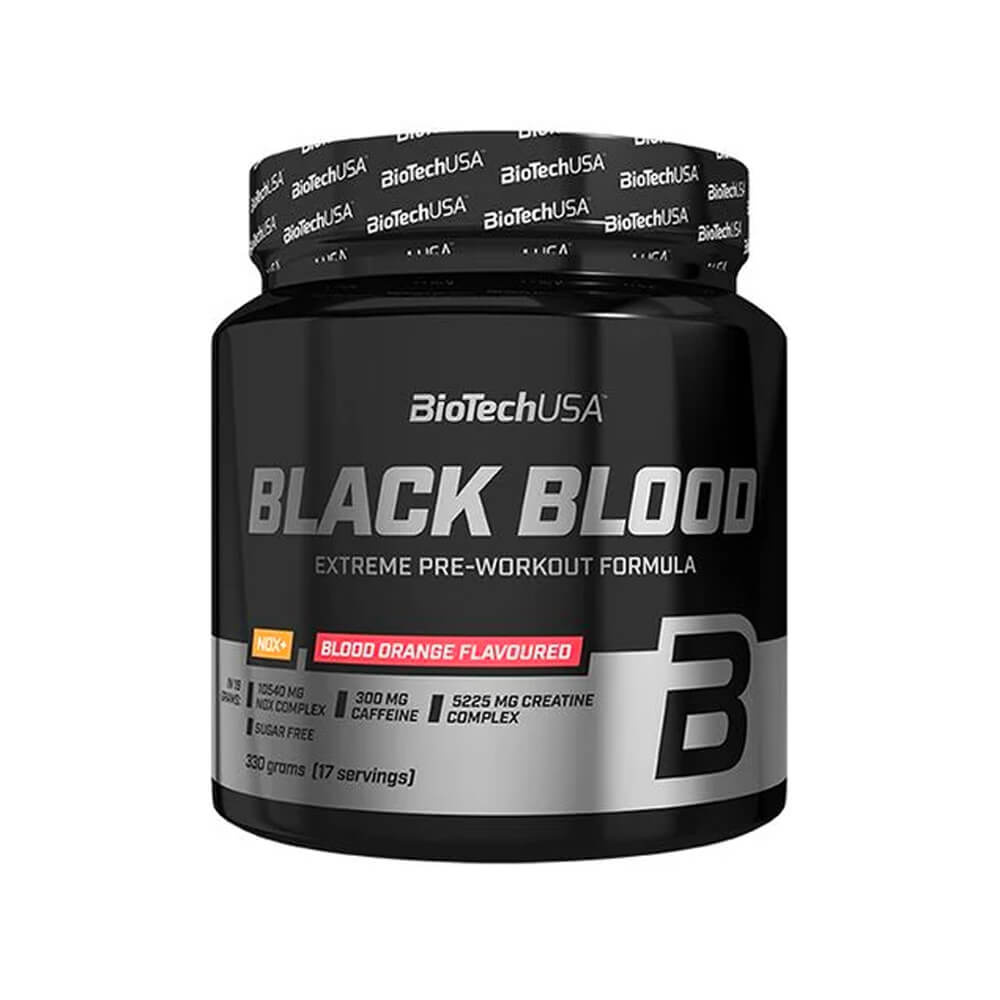 BioTechUSA Black Blood NOX+, 330 g i gruppen Kosttillskott & Livsmedel / Prestationshjare / Pre-Workout / PWO hos Tillskottsbolaget (BIOTECH6574)
