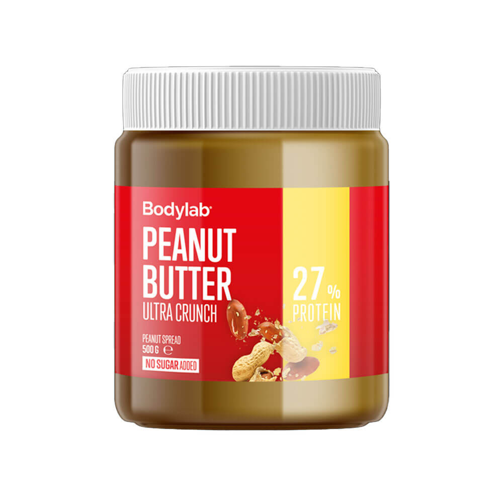 Bodylab Peanut Butter, 500 g i gruppen Kosttillskott & Livsmedel / Livsmedel / Ntsmr hos Tillskottsbolaget (BODYLAB022)
