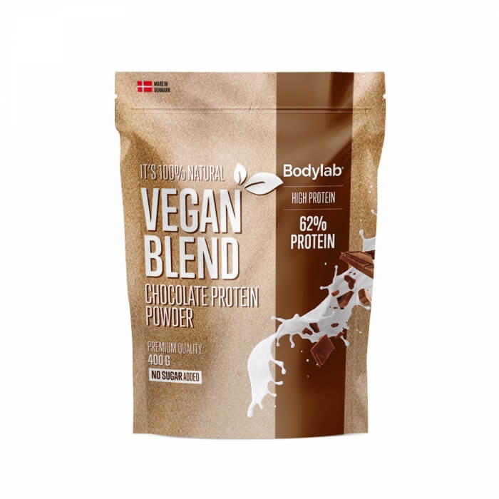 Bodylab Vegan Protein Blend, 400 g i gruppen Kosttillskott & Livsmedel / Proteinpulver / Laktosfritt Protein hos Tillskottsbolaget (BODYLAB7543)