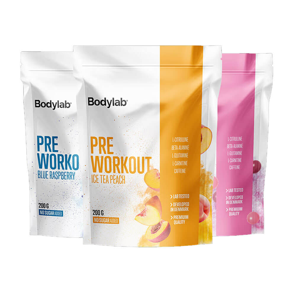 Bodylab Pre Workout, 200 g i gruppen Kosttillskott & Livsmedel / Prestationshjare / Pre-Workout / PWO hos Tillskottsbolaget (BODYLAB895)