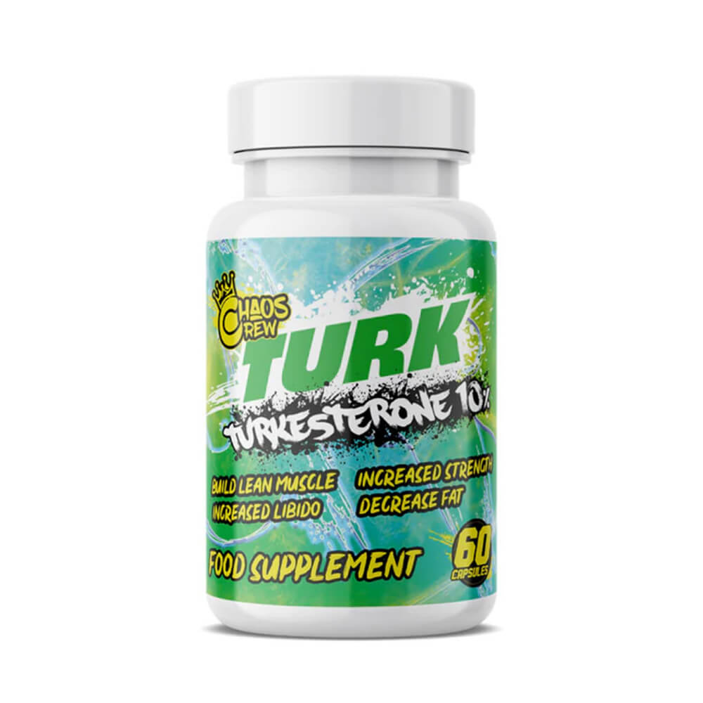 Chaos Crew Turkesterone - 250 mg, 60 caps i gruppen Kosttillskott & Livsmedel / Muskelkning / Turkesterone hos Tillskottsbolaget (CHAOS7532)