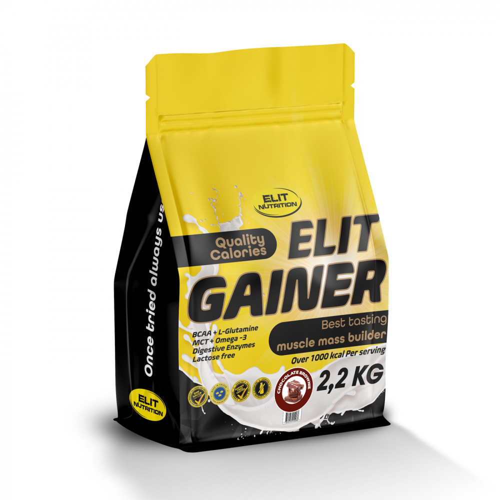Elit Nutrition Gainer - Lactose Free, 2 kg i gruppen Kosttillskott & Livsmedel / Gainers & terhmtning / Laktosfria Gainers hos Tillskottsbolaget (ELIT753)