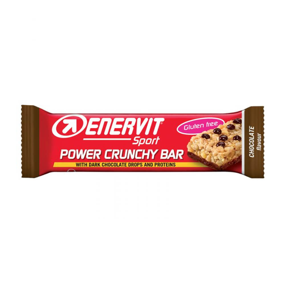 Enervit Power Crunchy Bar, 40 g i gruppen Tema / Glutenfria Kosttillskott hos Tillskottsbolaget (ENERVIT7583)