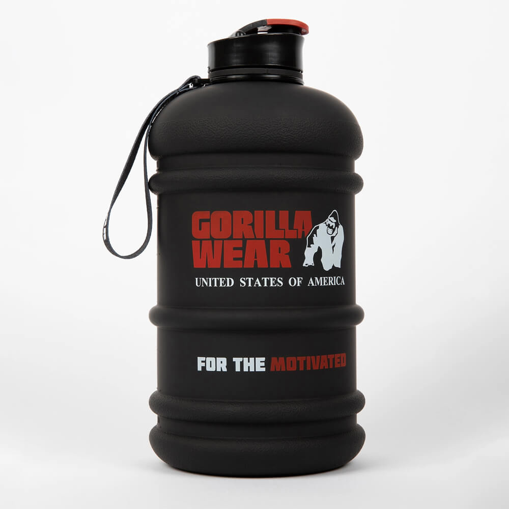Gorilla Wear Water Jug, 2,2 L, black i gruppen Trningstillbehr / Flaskor & Shakers hos Tillskottsbolaget (GORILLA85932)