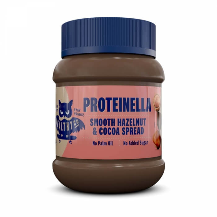 HealthyCo Proteinella, 400 g (Hazelnut) i gruppen Kosttillskott & Livsmedel / Livsmedel / Kalorisnla sser och toppings hos Tillskottsbolaget (HEALTHYCO853-1)