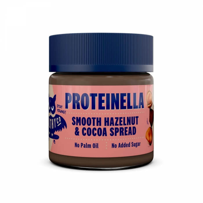 HealthyCo Proteinella, 200 g (Hazelnut) i gruppen Kosttillskott & Livsmedel / Livsmedel / Kalorisnla sser och toppings hos Tillskottsbolaget (HEALTHYCO954-1)