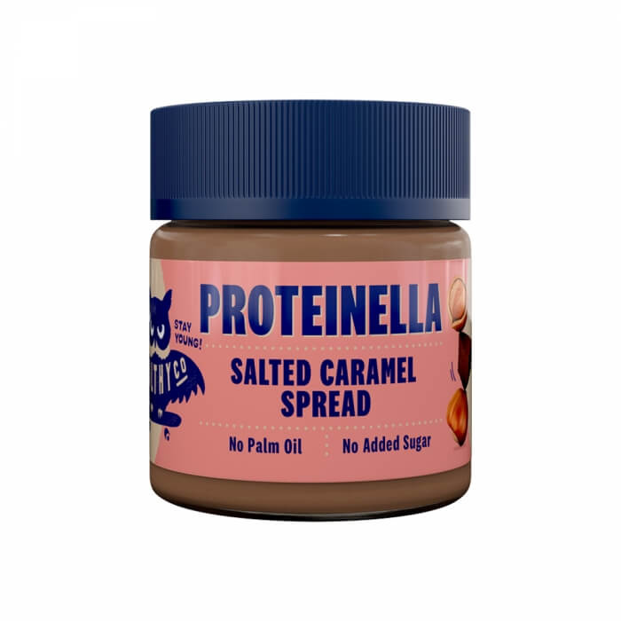 HealthyCo Proteinella, 200 g (Salted Caramel) i gruppen Kosttillskott & Livsmedel / Livsmedel / Kalorisnla sser och toppings hos Tillskottsbolaget (HEALTHYCO954-3)