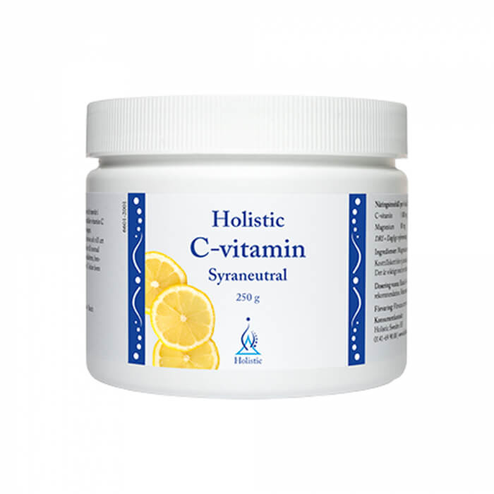 Holistic C-vitamin Syraneutral, 250 g i gruppen Kosttillskott & Livsmedel / Hlsokost / Antioxidanter hos Tillskottsbolaget (HOLISTIC75344)