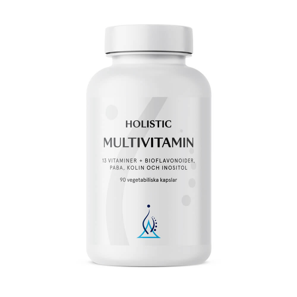 Holistic Multivitamin, 90 caps i gruppen Kosttillskott & Livsmedel / Vitaminer / Multivitamin hos Tillskottsbolaget (HOLISTIC7564)