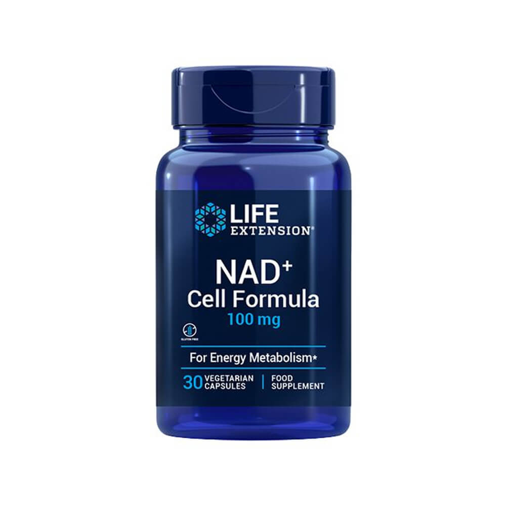 Life Extension NAD+ Cell Formula 100 mg, 30 caps i gruppen Tema / Glutenfria Kosttillskott hos Tillskottsbolaget (LIFEEX51265)