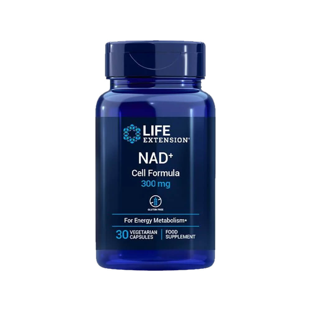 Life Extension NAD+ Cell Formula 300 mg, 30 caps i gruppen Tema / Glutenfria Kosttillskott hos Tillskottsbolaget (LIFEEX6774)