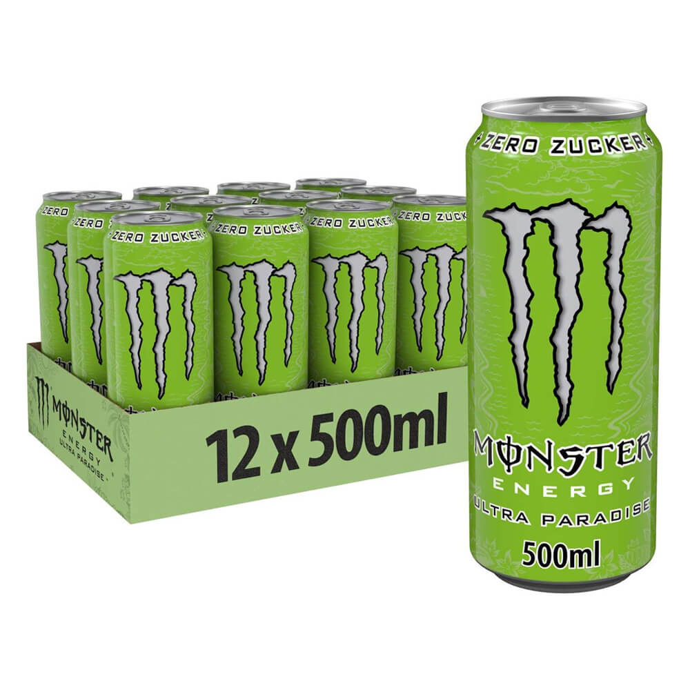 12 x Monster Energy, 500 ml (Ultra Paradise) i gruppen Drycker / Energidryck hos Tillskottsbolaget (MONSTER6574)