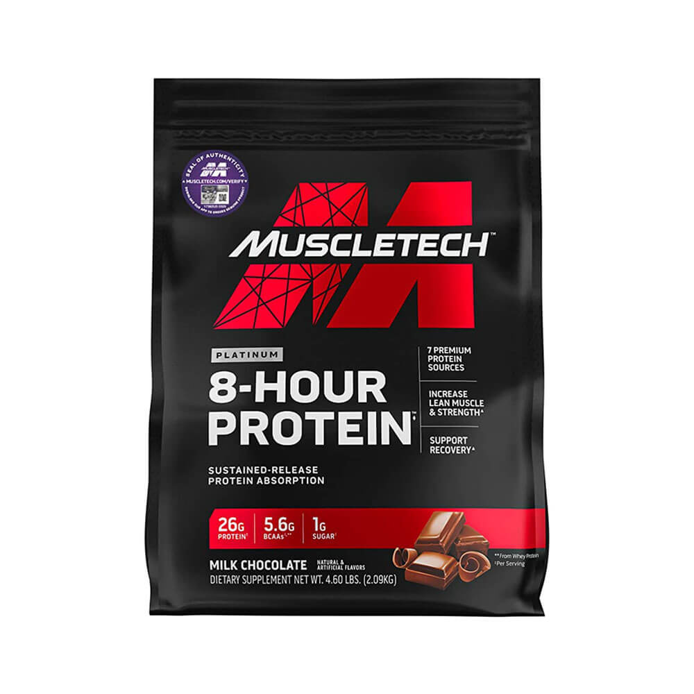 Muscletech Platinum 8-Hour Protein, 2 kg i gruppen Kosttillskott & Livsmedel / Proteinpulver / Blandprotein hos Tillskottsbolaget (MUSCLETECH044)