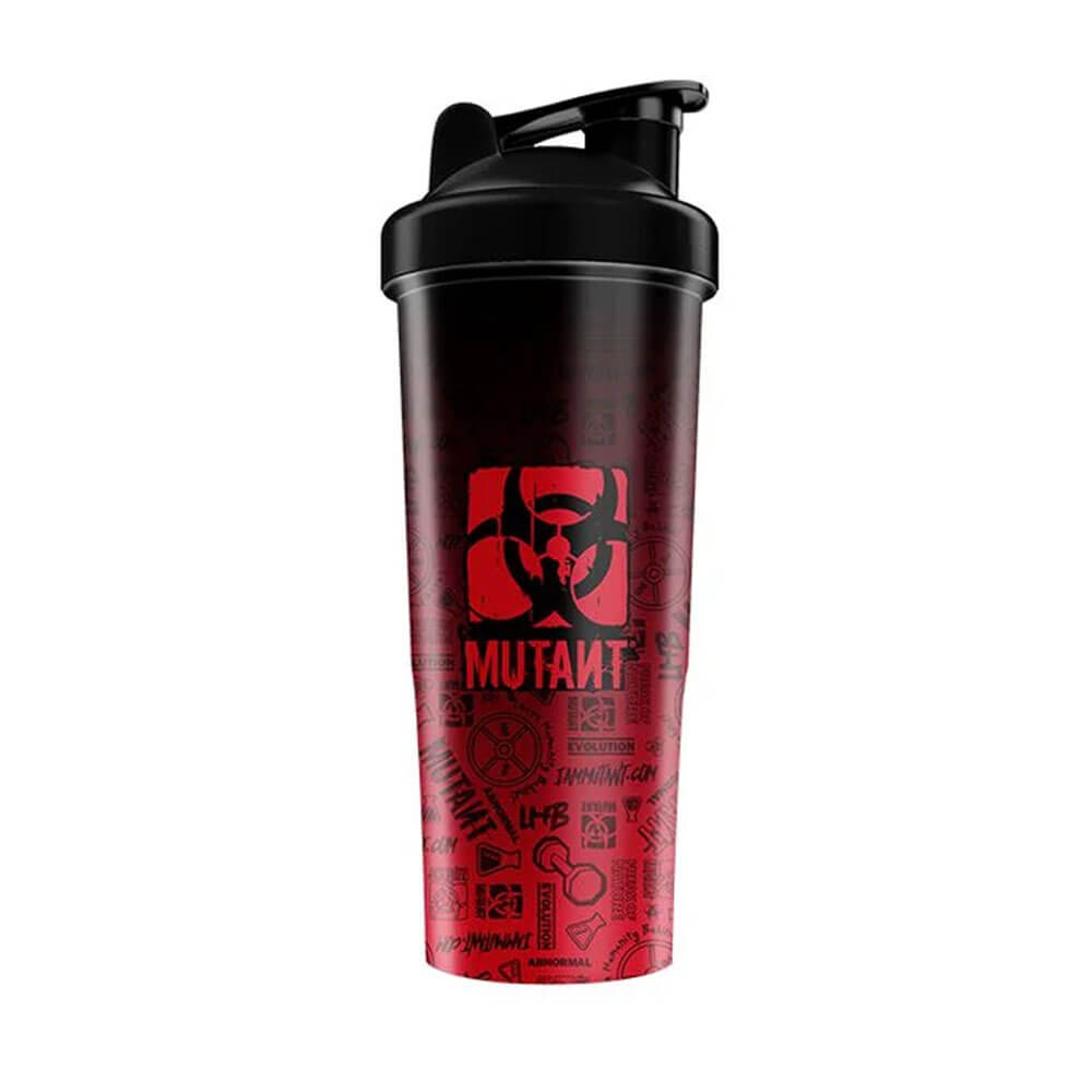 Mutant Shaker Iconic Black to Red, 830 ml i gruppen Trningstillbehr / Flaskor & Shakers hos Tillskottsbolaget (MUTANT7485)