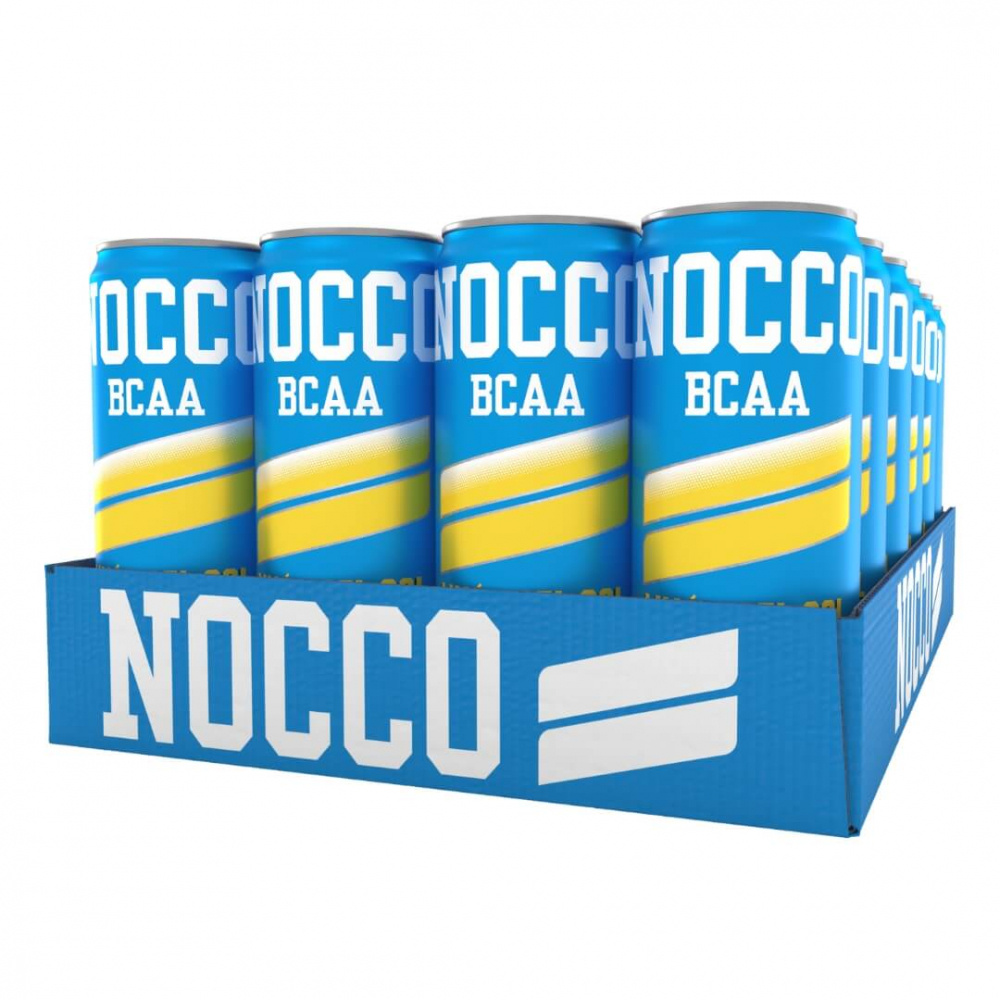 24 x NOCCO BCAA, 330 ml (Limn) i gruppen Drycker / Energidryck hos Tillskottsbolaget (NOCCO766302)