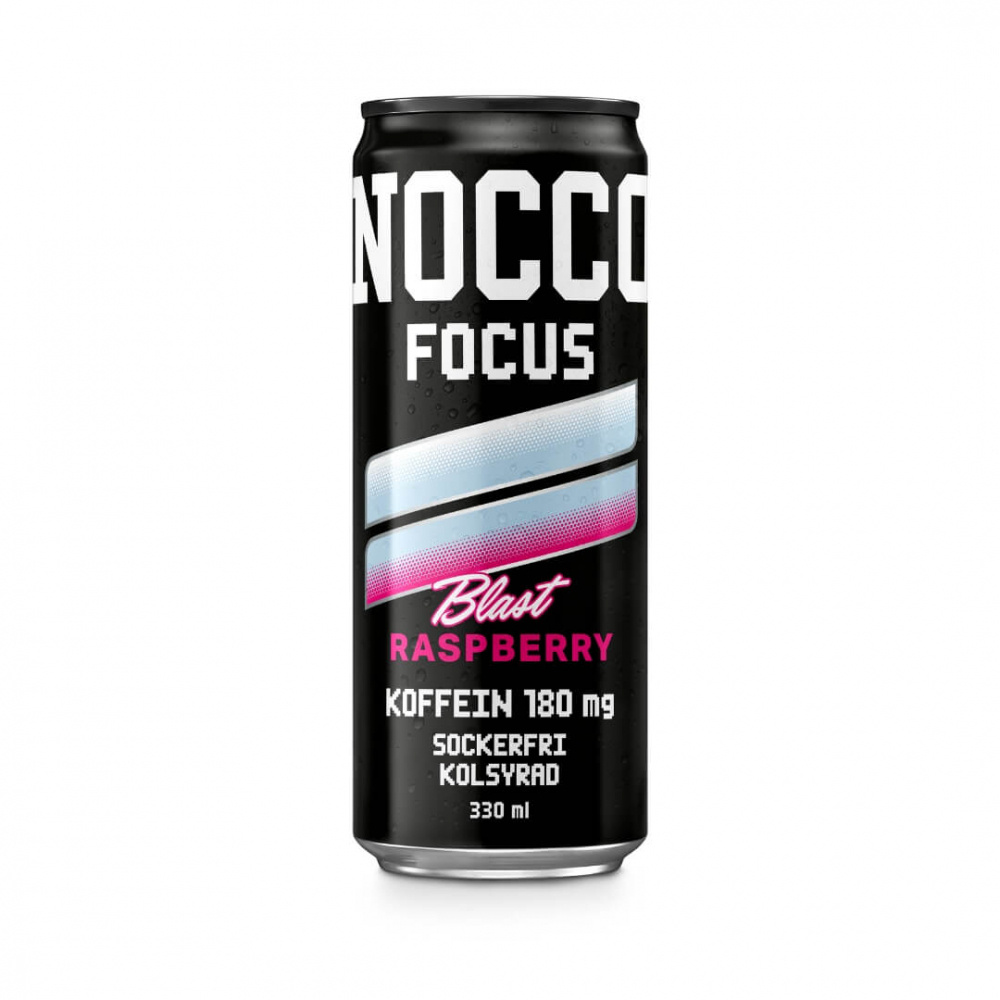 Köp NOCCO FOCUS, 330 ml (Raspberry Blast) hos | Tillskottsbolag